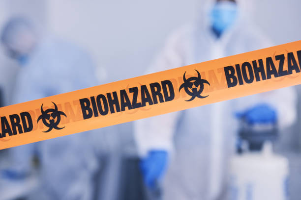 Professional Blood Cleanup technician working in Cleveland, FL